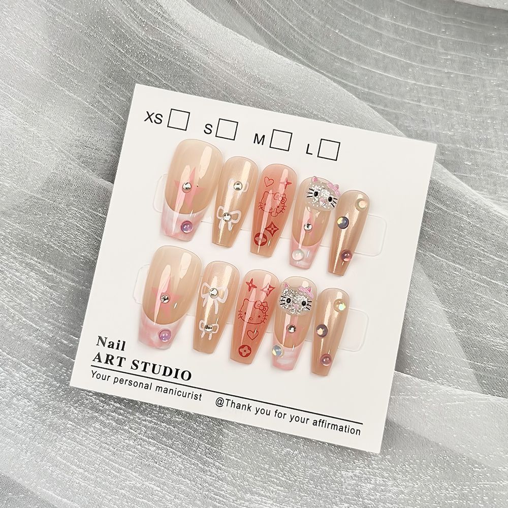 Artificial nails with special designs Kalsten