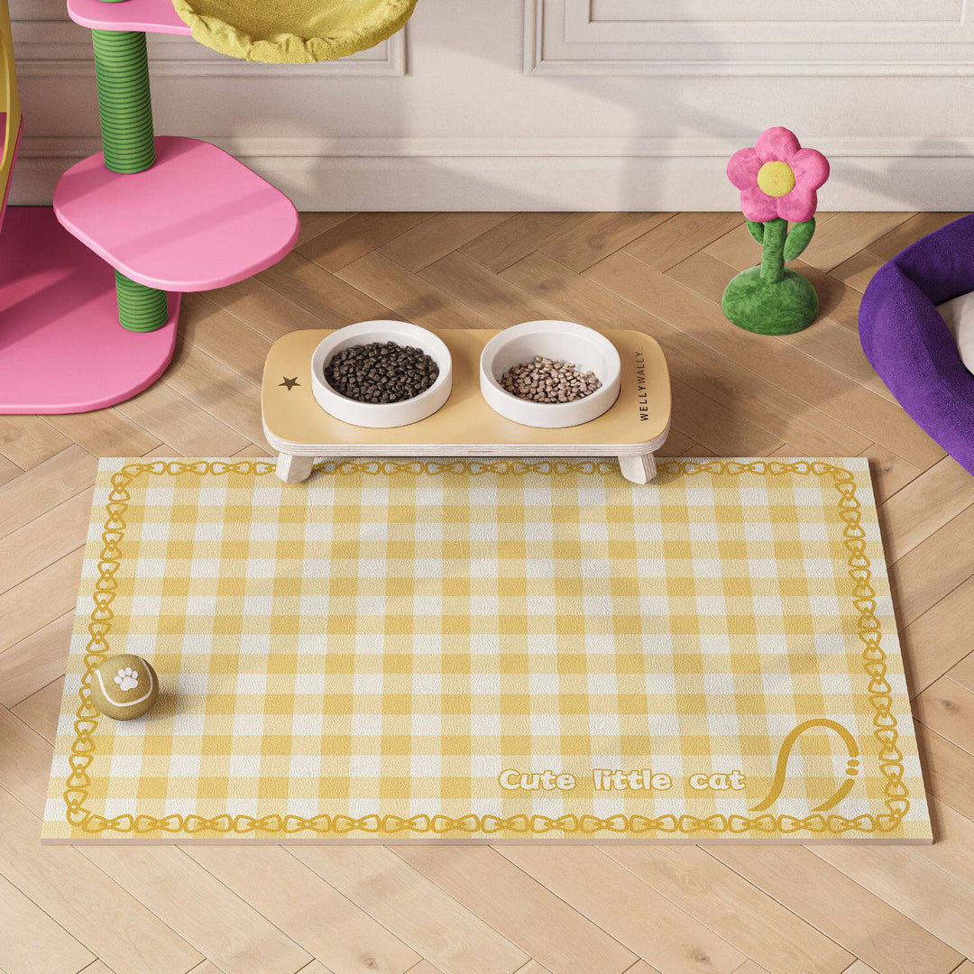 Playful Pet Feeding Mat