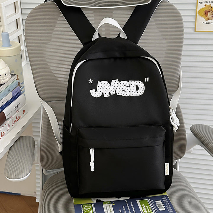 Trendy Casual Daypack with Cute Character Accent Kalsten