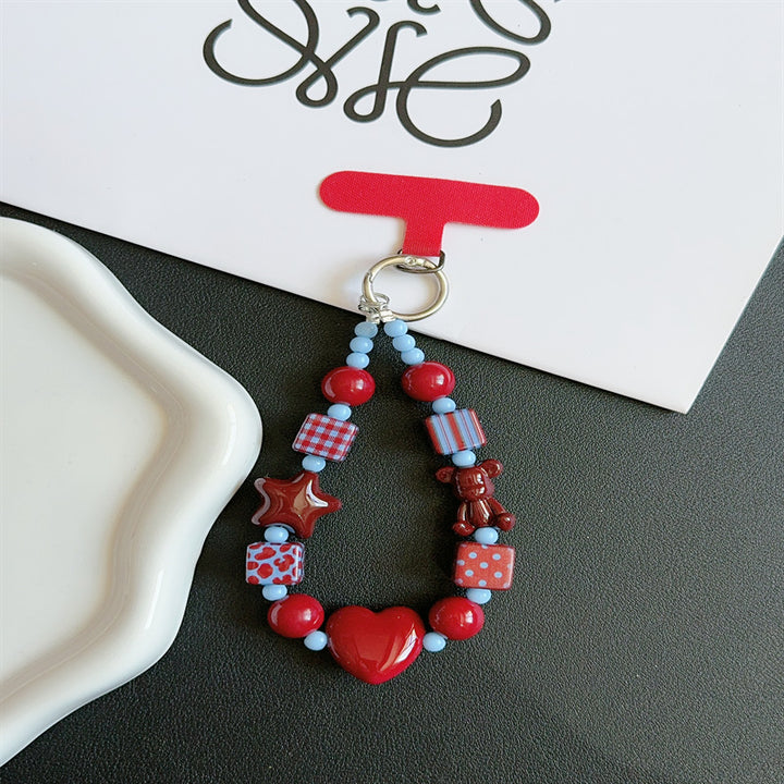 Colorful Beaded Keychain Holder Kalsten 1790134999