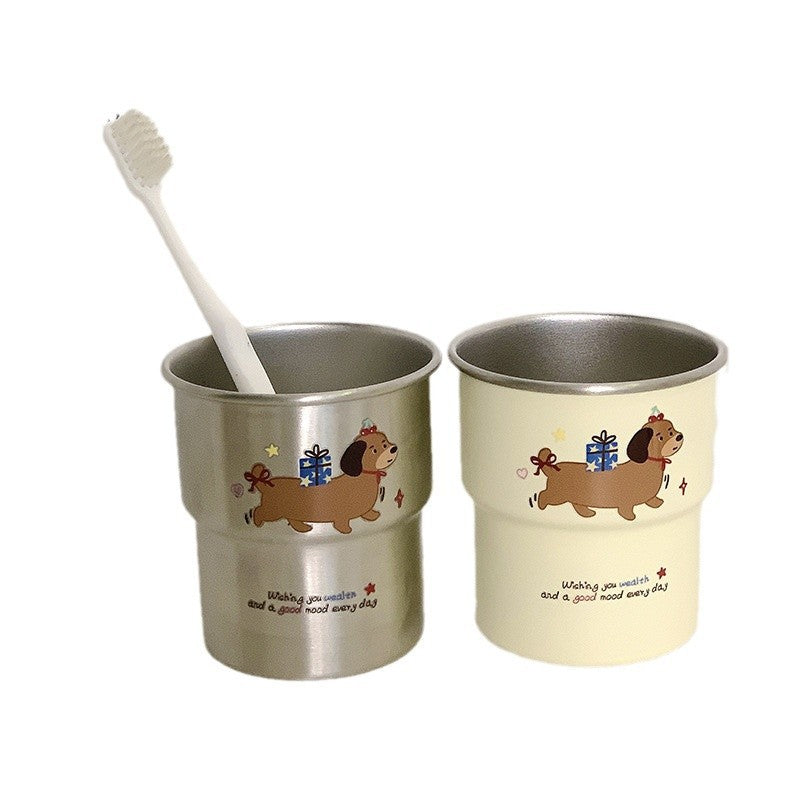 Toothbrush holder with cheerful dog design Kalsten