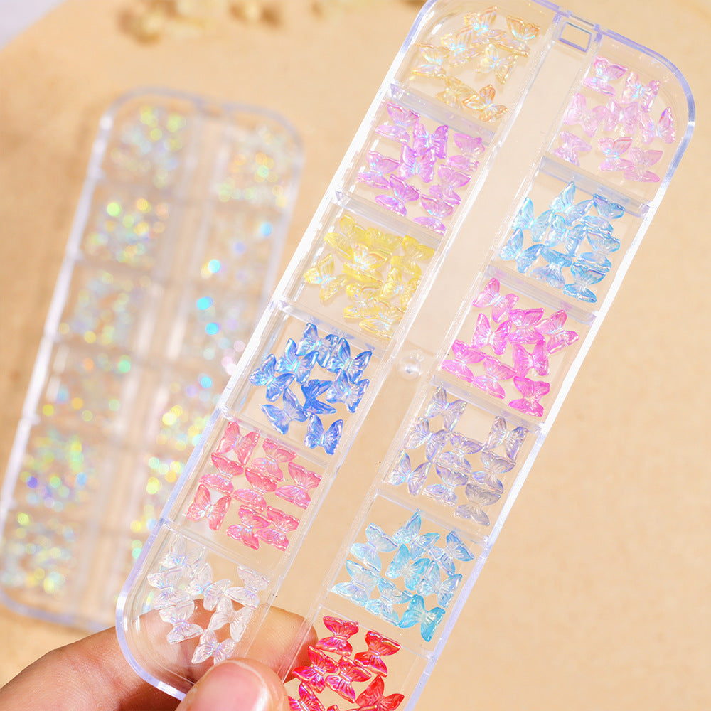Decorative Butterfly Nail Art Charms  1791506947