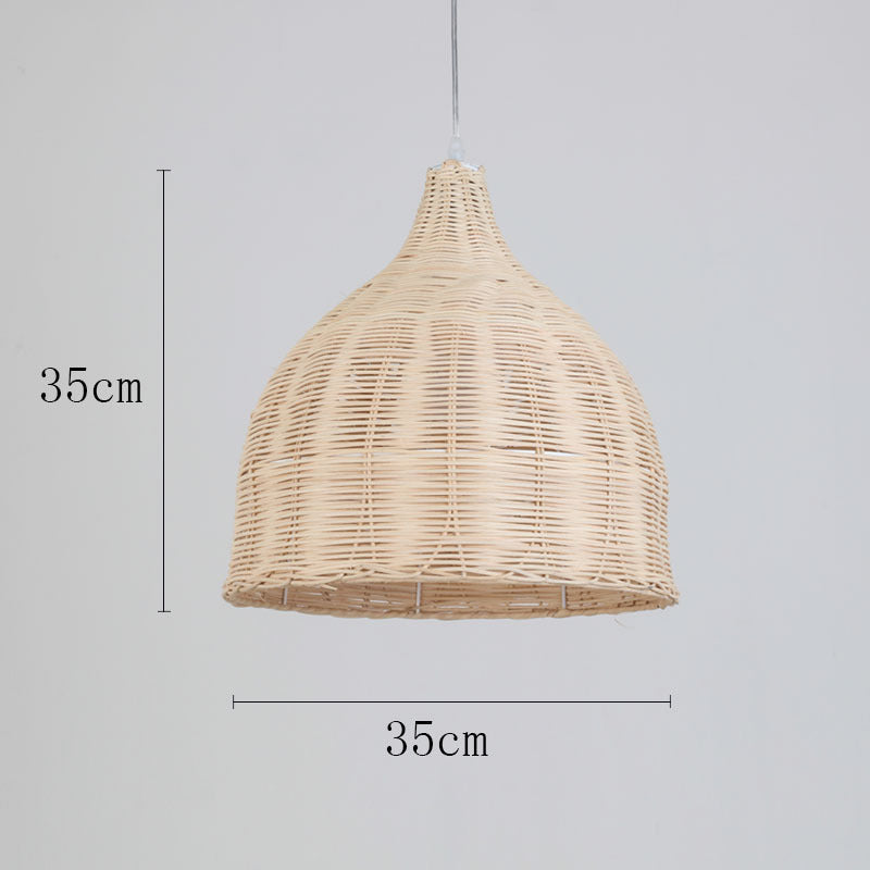 Organic Woven Pendant Light
