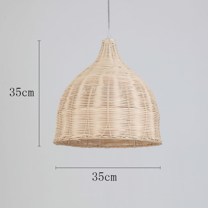 Organic Woven Pendant Light