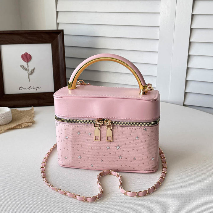 Elegant Starry Design Handbag
