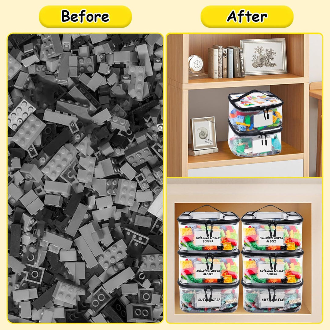 Transparent Storage Organizer for Building Blocks Kalsten