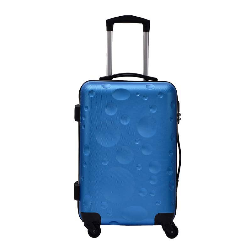 Unisex Modern Bubble-Pattern Hard Shell Spinner Suitcase Kalsten