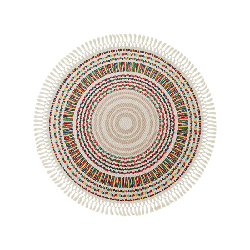 Round Decorative Area Rug Kalsten