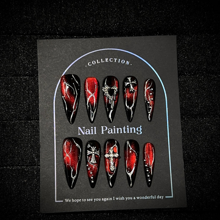 Gothic Artistry Press-On Nail Set