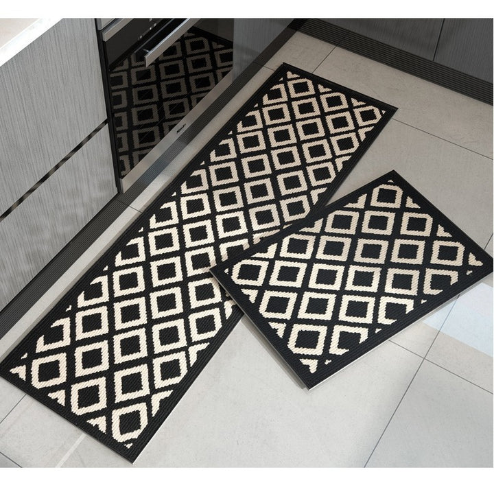 Geometric Kitchen Runner Mat
