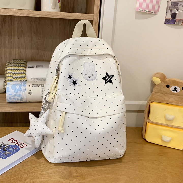 Playful Bunny and Star-Themed Backpack Kalsten