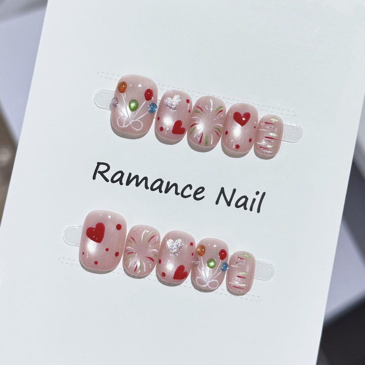 Decorative Press-On Nails Kalsten