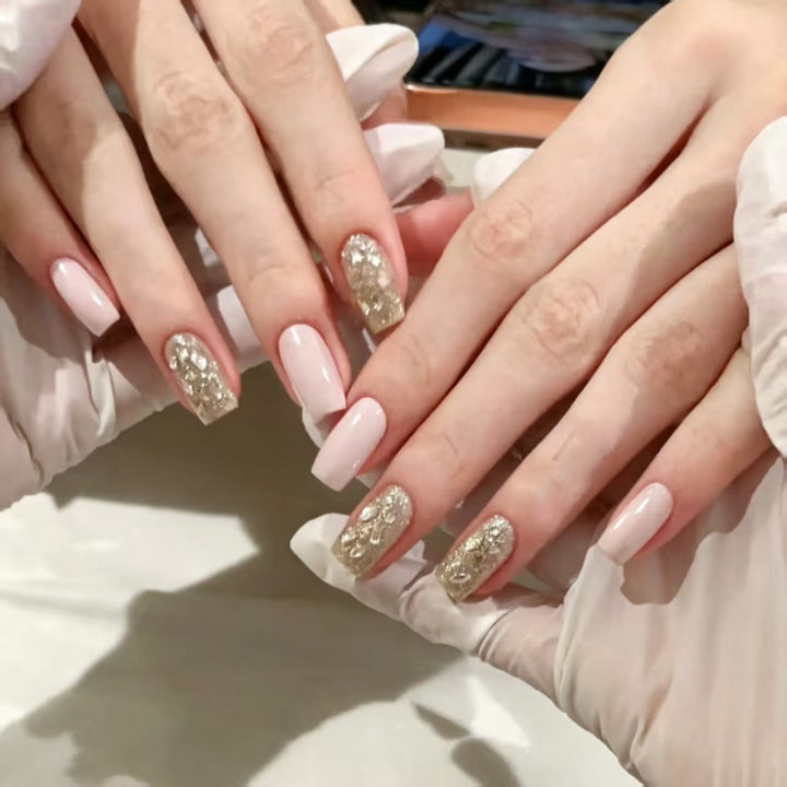 Glamorous Acrylic Nail Art Extensions
