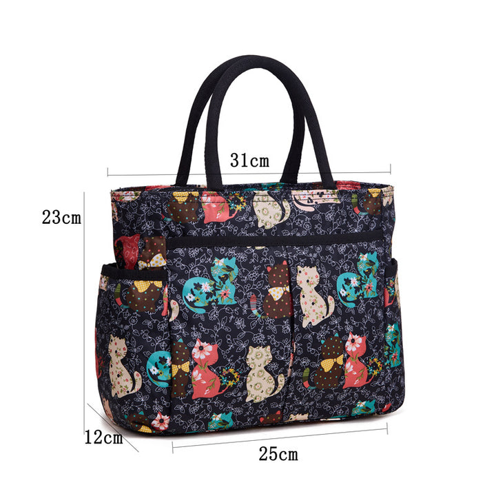 Stylish Multi-Pocket Tote Bag Kalsten