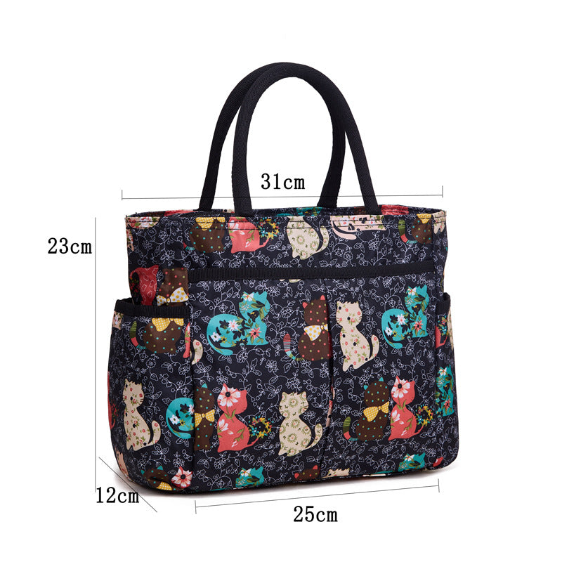 Versatile Multi-Pocket Tote Bag Kalsten