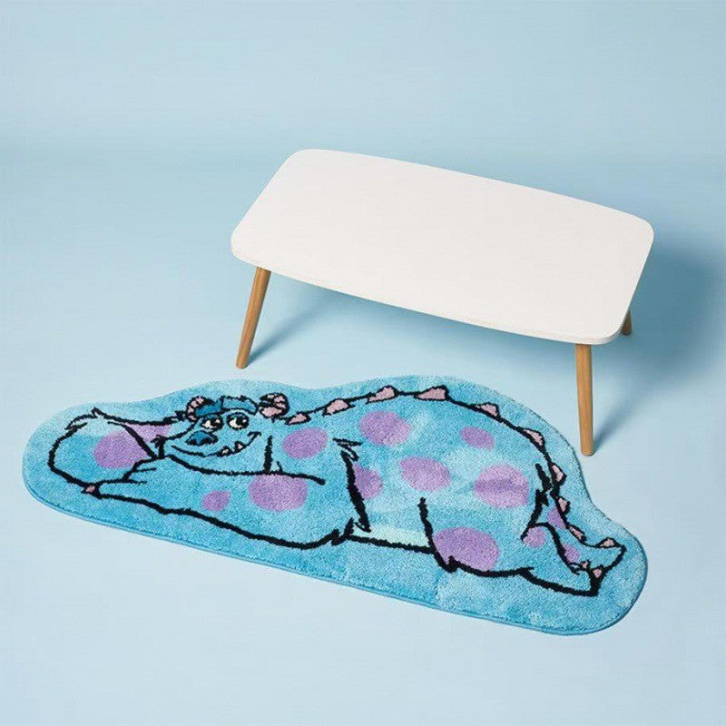 Cartoon Character Plush Area Rug for Home