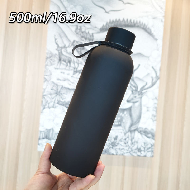 Ladies High Quality Stainless Steel Drinking Bottle with Non-Slip Grip Kalsten