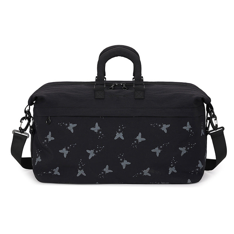 Stylish Butterfly Print Travel Duffle