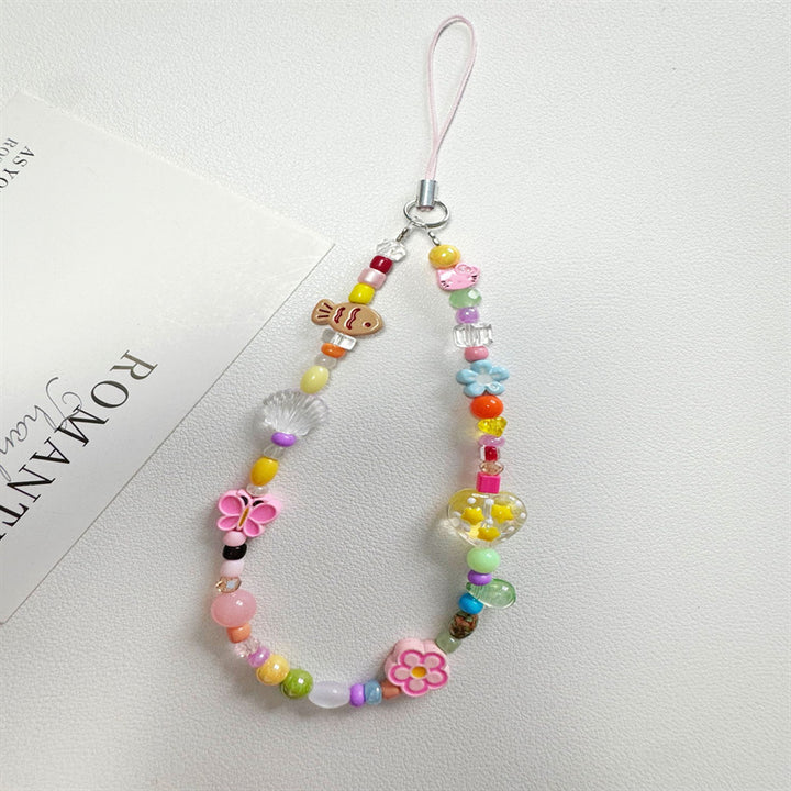 Decorative Beaded Phone Lanyard Kalsten 1790135766