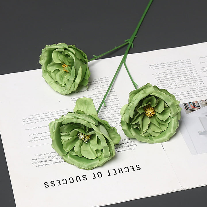 Elegant Silk Floral Stem for Home Decor Display