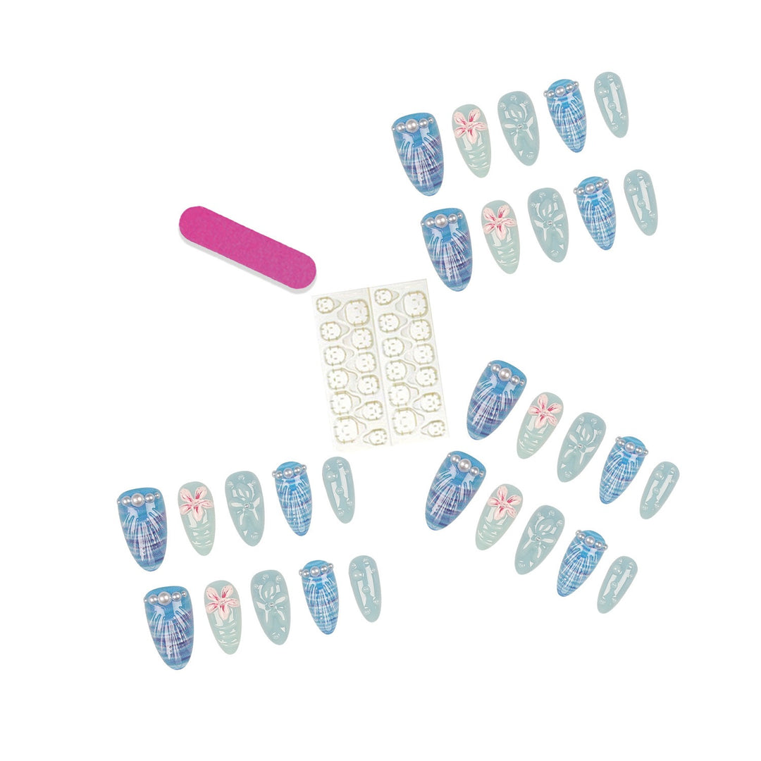 Artistic Tropical Nail Decor Set