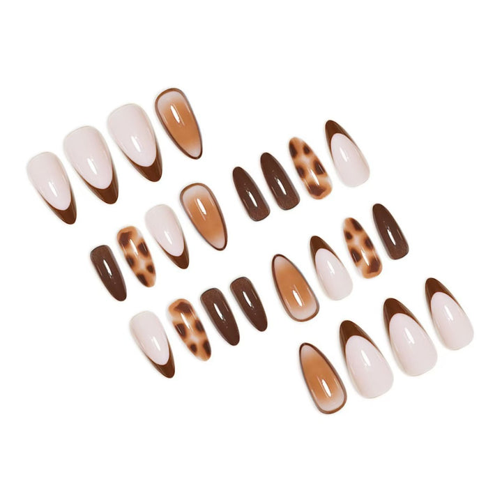 Artistic Stiletto Press-On Nails with Glossy Finish Kalsten