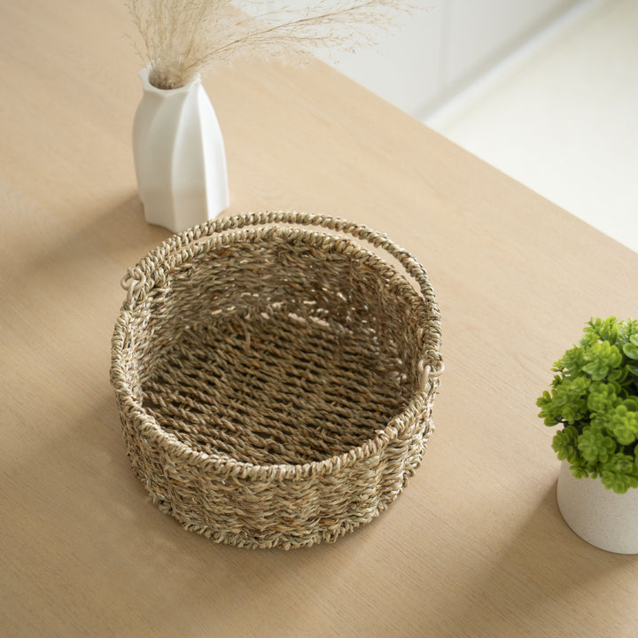 Handwoven Decorative Storage Basket Kalsten