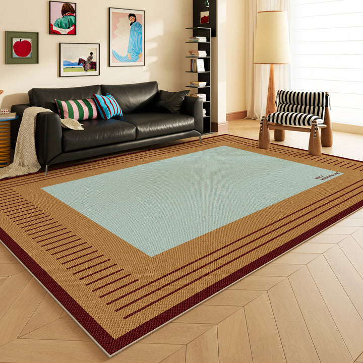 Soft Checkered Area Rug Kalsten