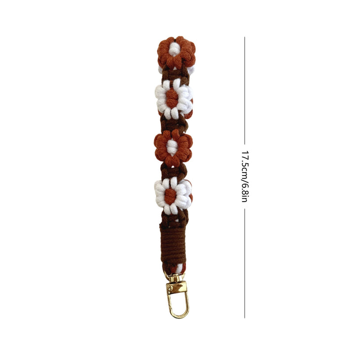 Floral Macrame Keychain Holder Kalsten 1788942629
