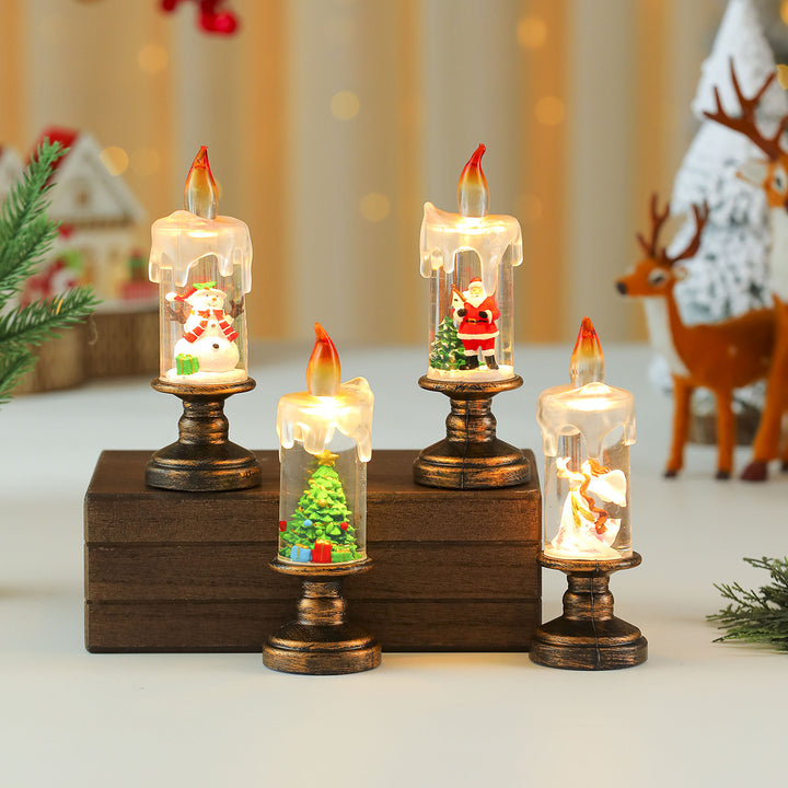 LED Snowman Candle Decoration Kalsten