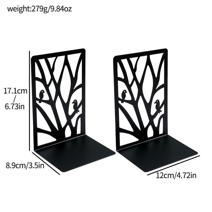 Decorative Nature-Inspired Bookends