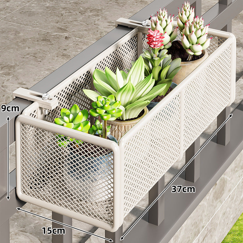 Balcony Rail Hanging Planter Box