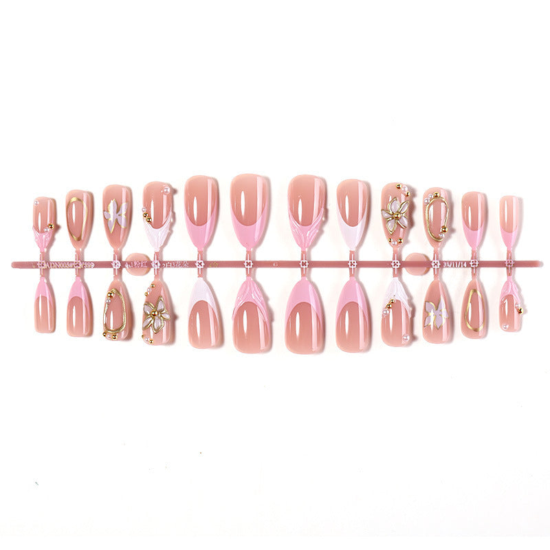 Artificial nail set with exquisite 3D embellishments Kalsten