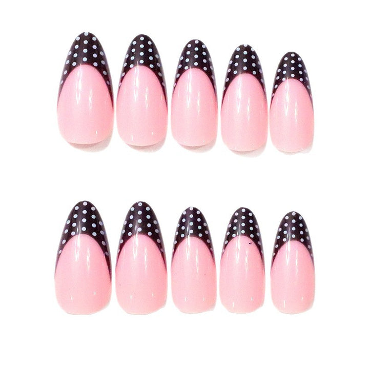 Artistic Almond-Shaped Nail Enhancements Kalsten