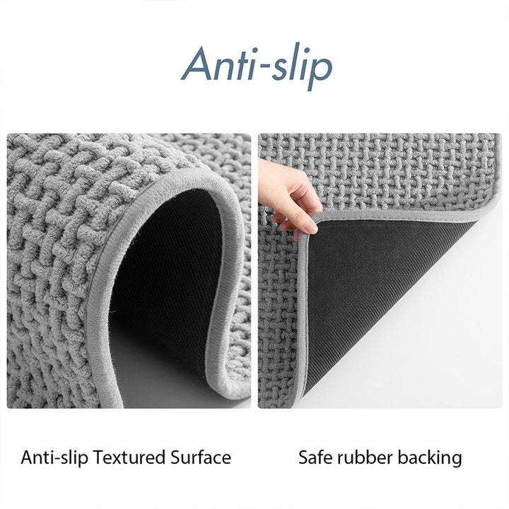 Soft and Absorbent Bathroom Runner Mat