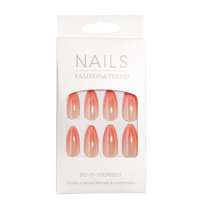 Ultra-Glossy Almond-Shaped Press-On Nail Collection Kalsten