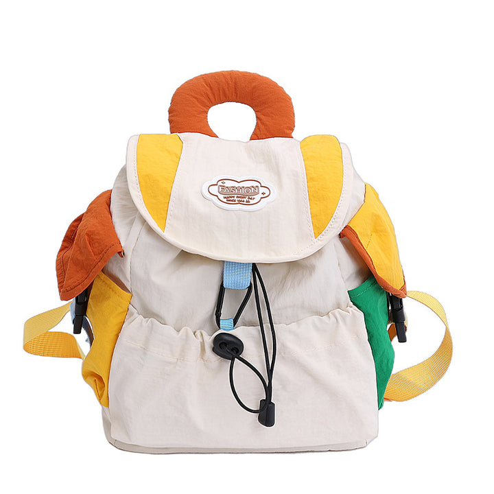 Colorful Patchwork Backpack Kalsten