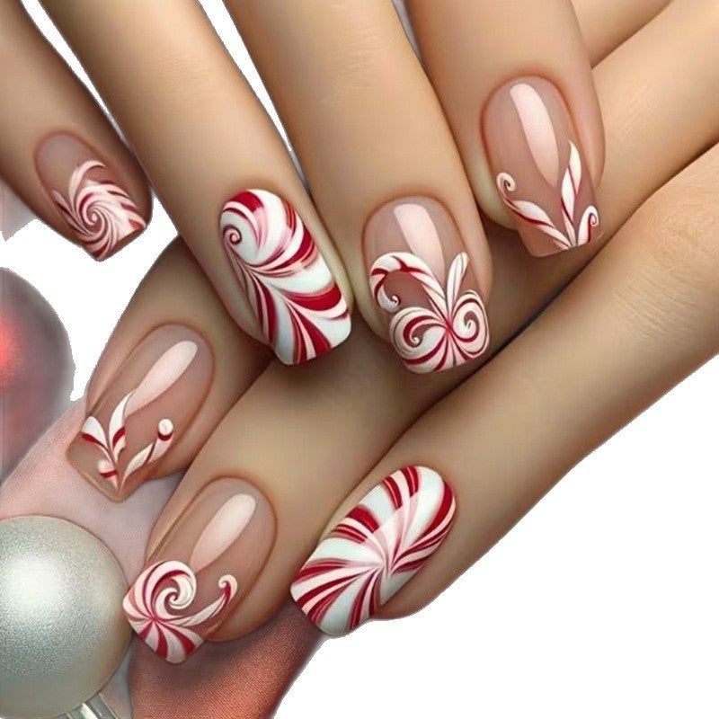 Artistic Holiday Nail Art Design Kalsten