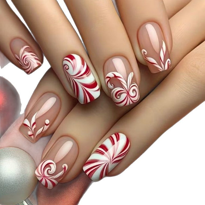 Artistic Holiday Nail Art Design Kalsten