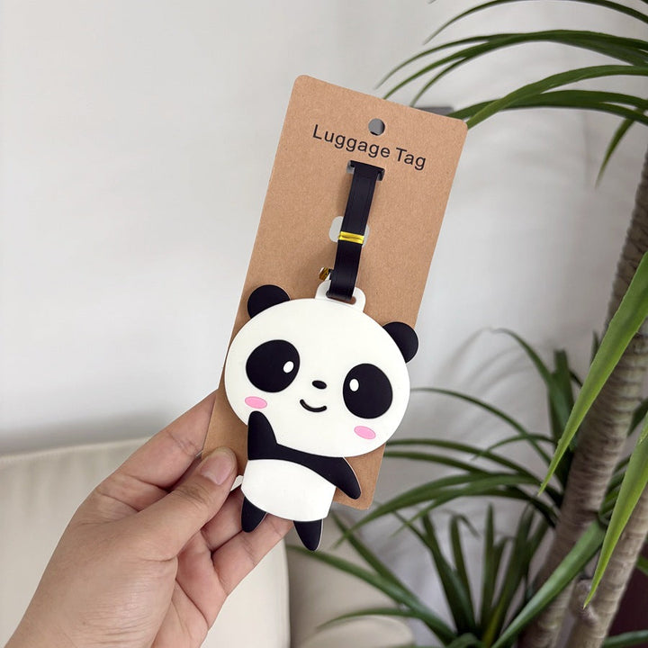 Cute Panda-Themed Luggage Tag Kalsten