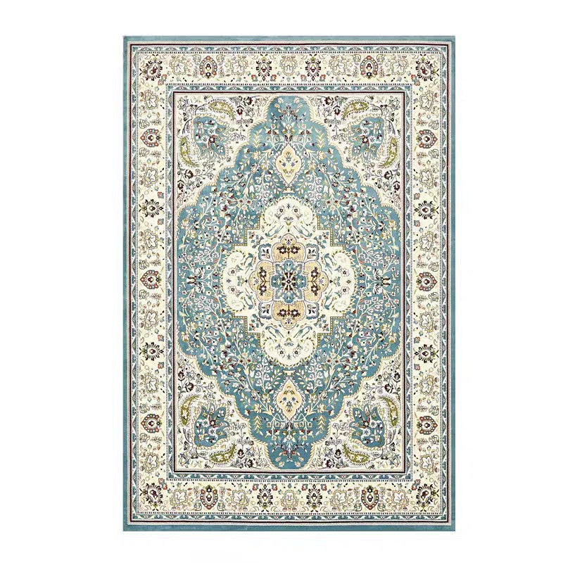 Vintage Floral Patterned Area Rug