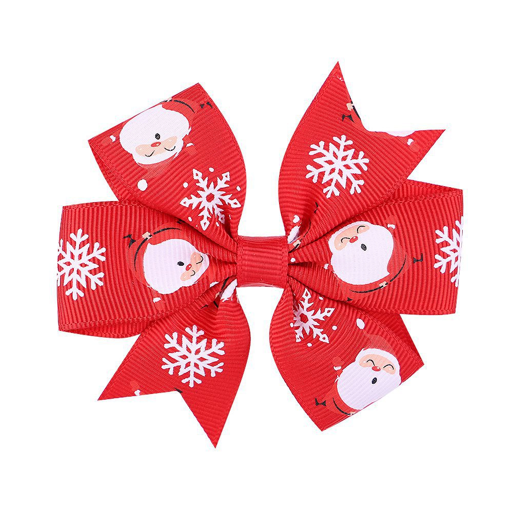 Festive Holiday Hair Bow Kalsten