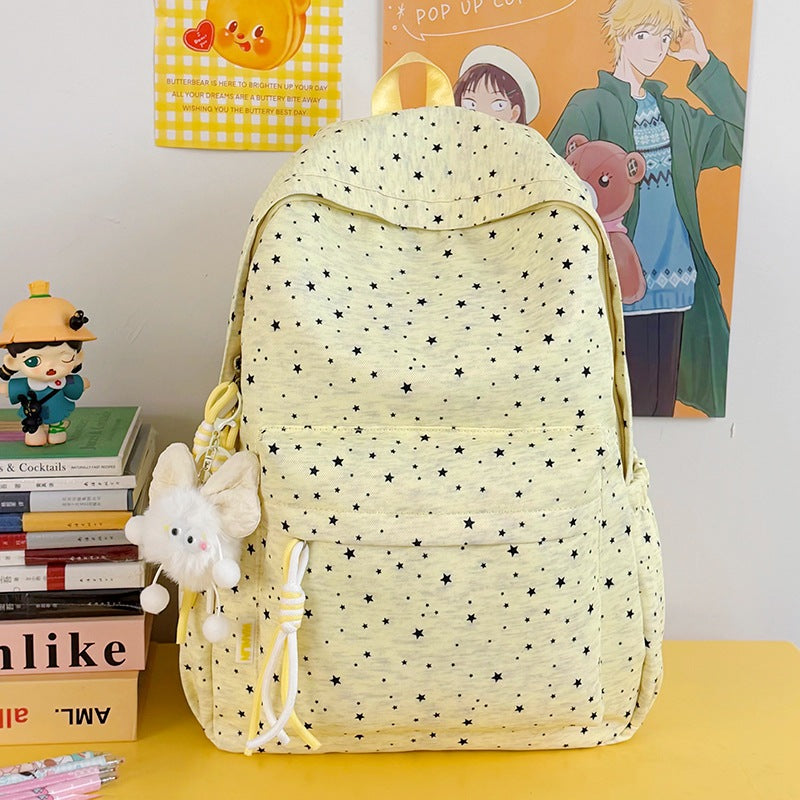 Star-Print Casual Backpack Kalsten