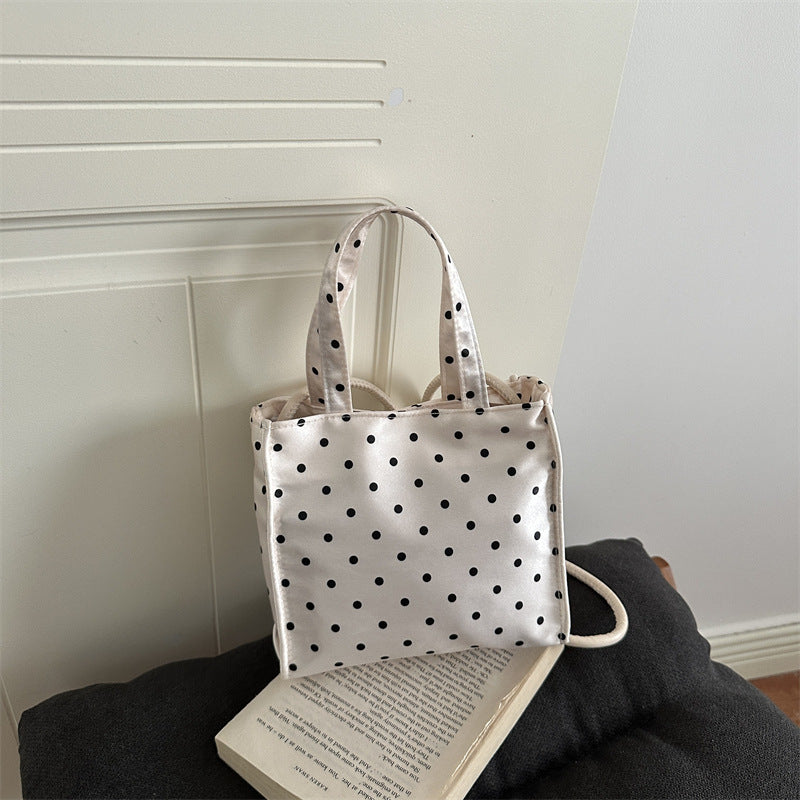 Charming Polka Dot Mini Handbag