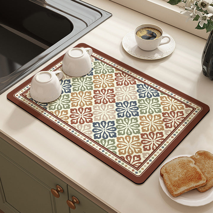 Decorative Kitchen Comfort Mat Kalsten