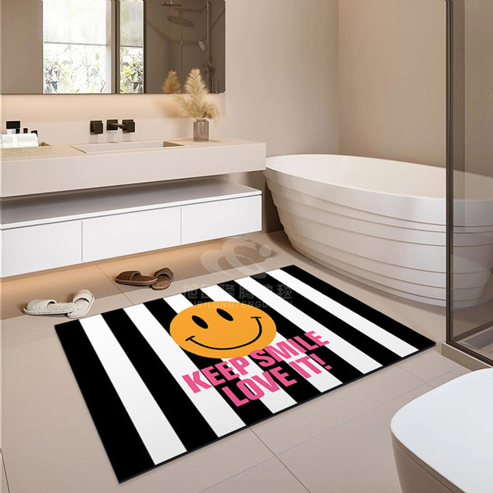 Decorative Bathroom Mat Kalsten