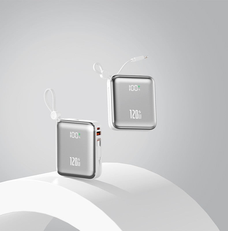 Compact power bank with state-of-the-art quick charging function and digital display Kalsten