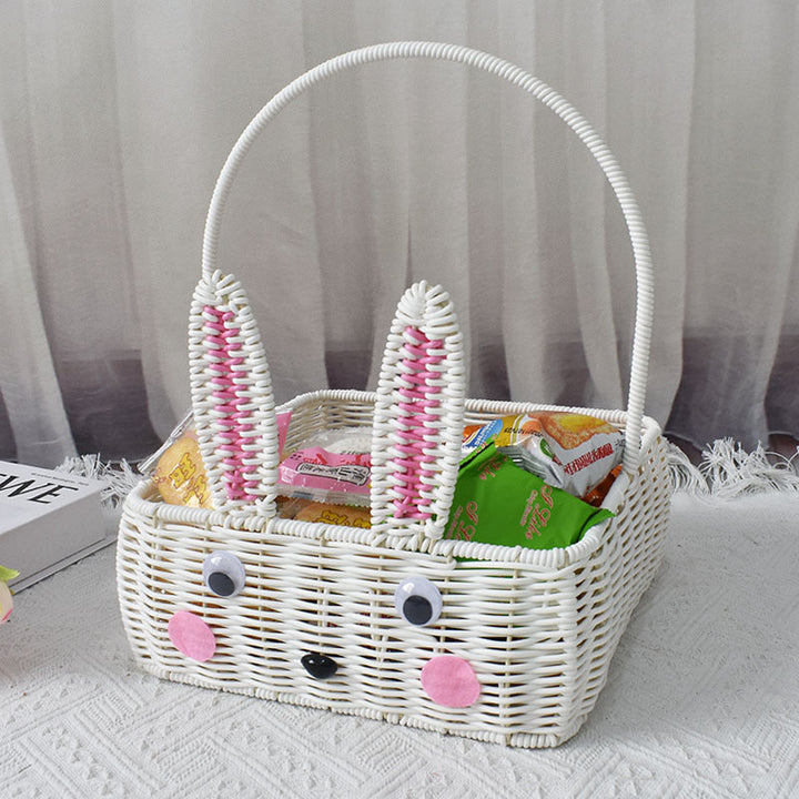 Decorative Bunny-Themed Storage Basket Kalsten