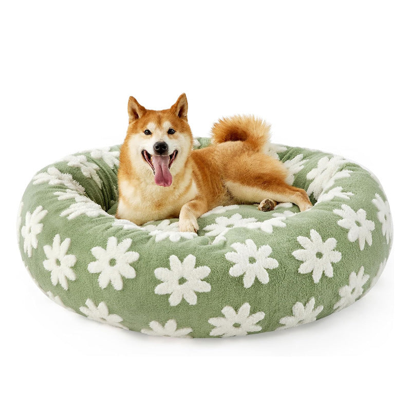 Cozy Circular Pet Bed Kalsten