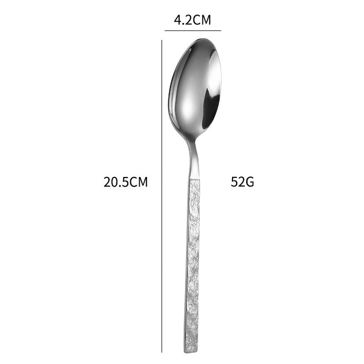 High-quality cutlery set with stylish, textured handle Kalsten